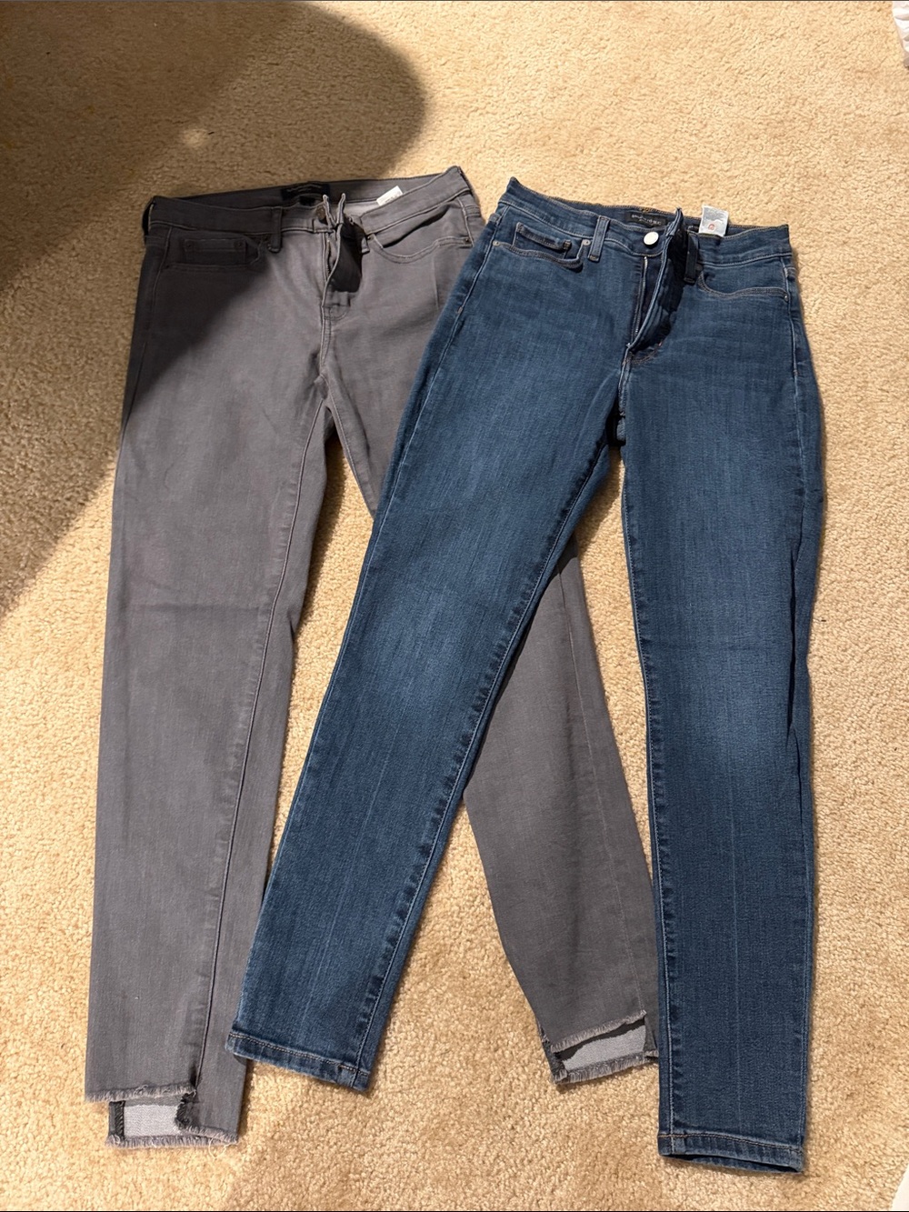 Banana republic Women’s Slim Skinny Jeans - Blue and Gray